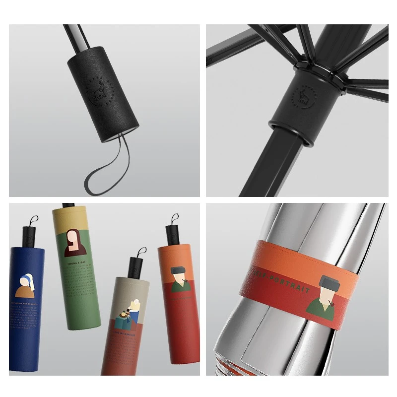 Umbrellas with different customization options