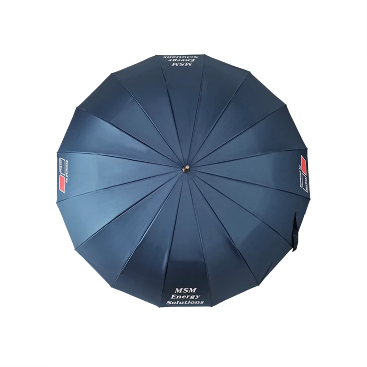 Branded Wooden Handle Umbrellas