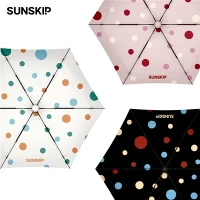 Polka Dots Sun Umbrellas